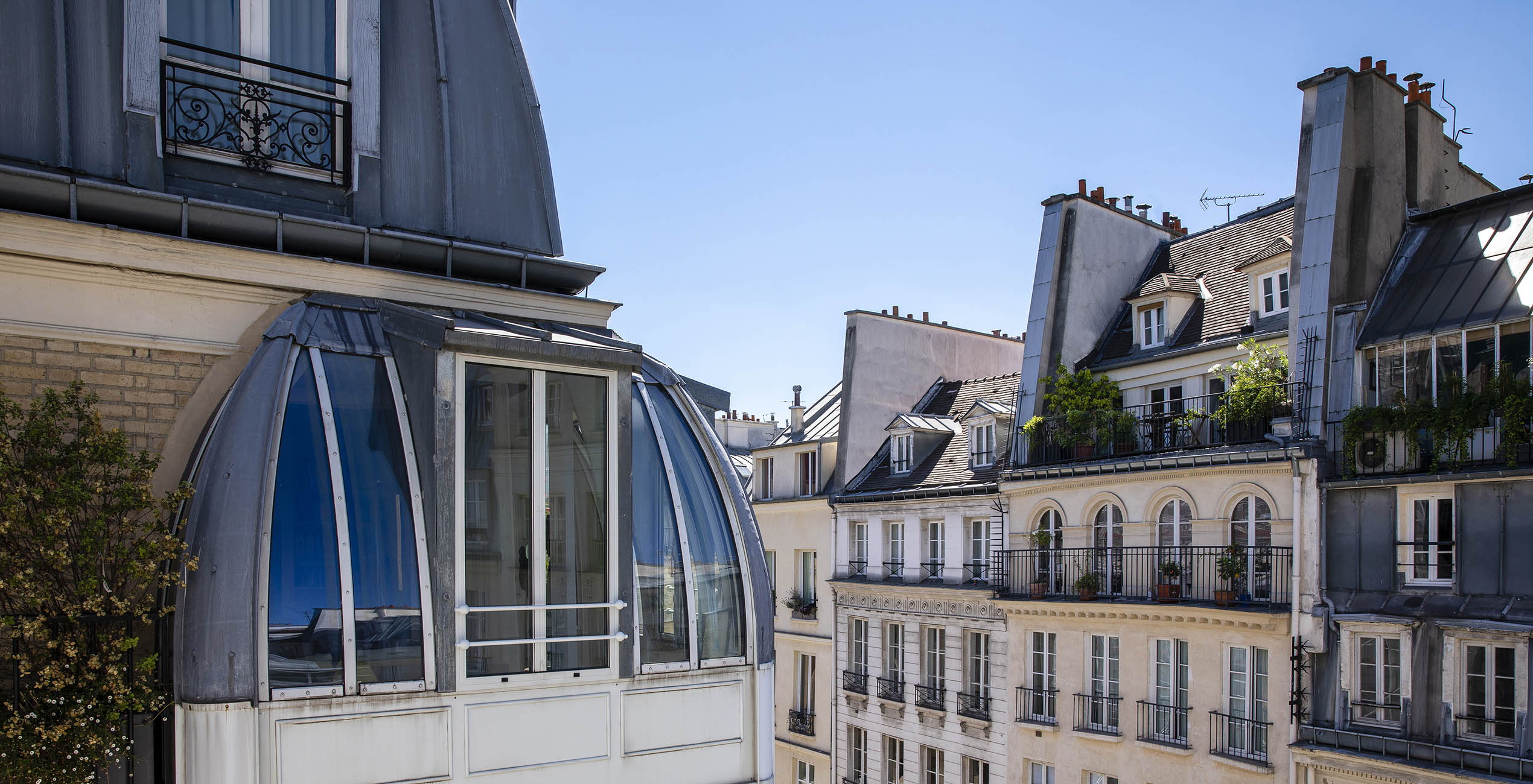 Vue des toits de paris