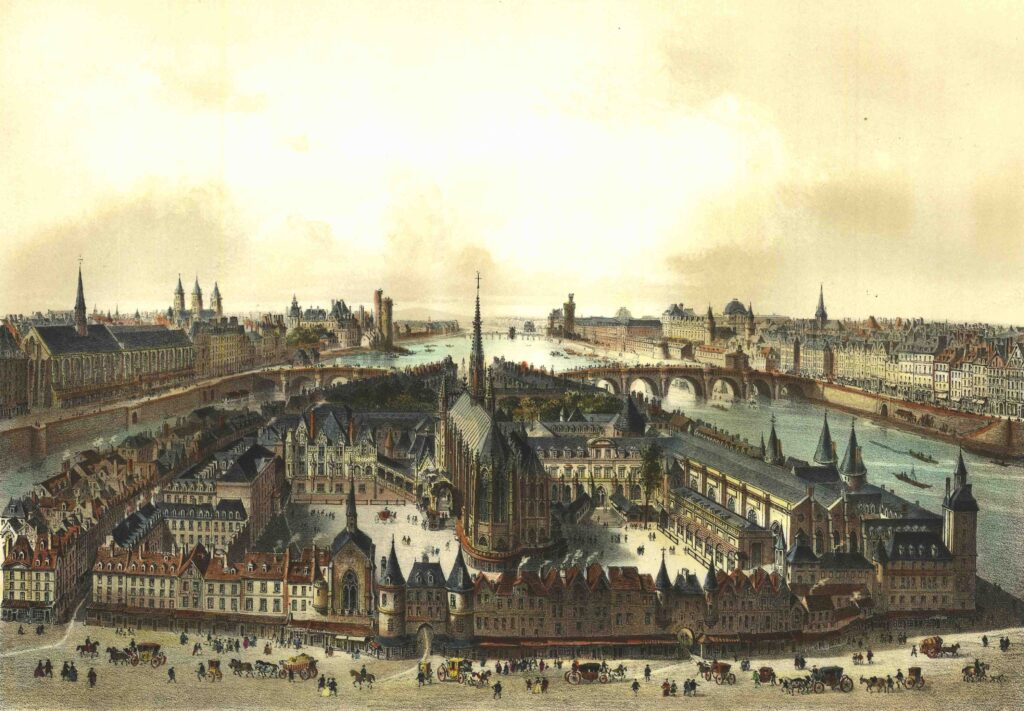 Ile de la cité 1650